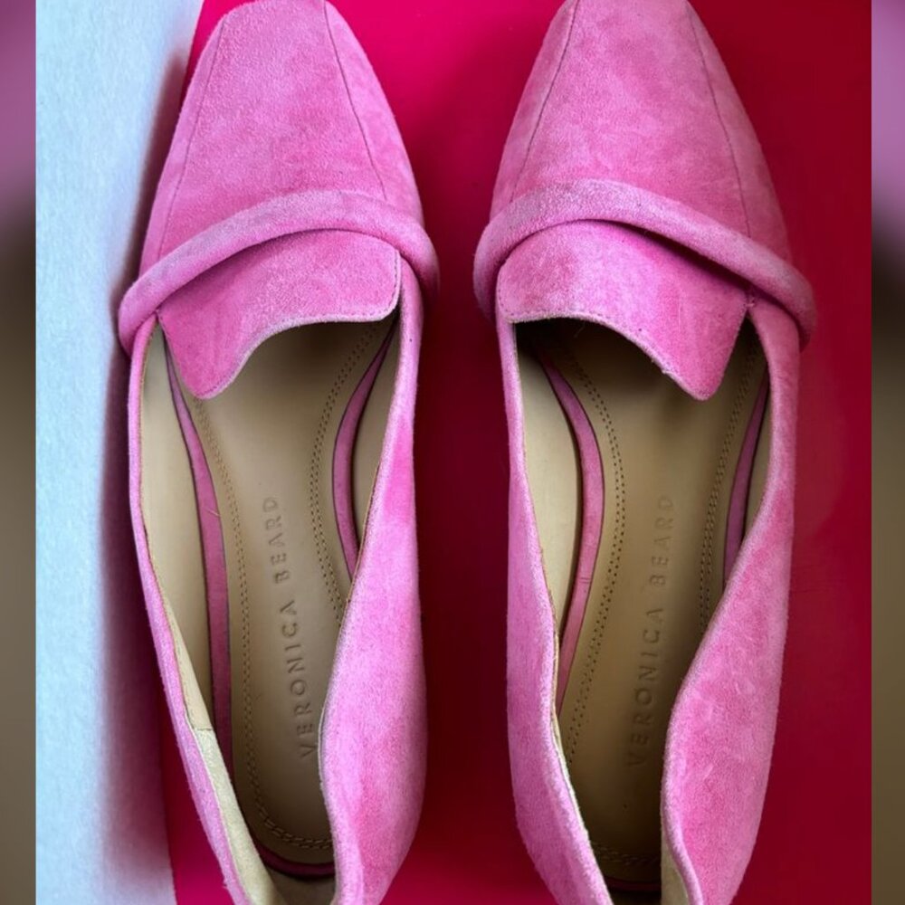 Veronica Beard suede loafers/ size 7.5